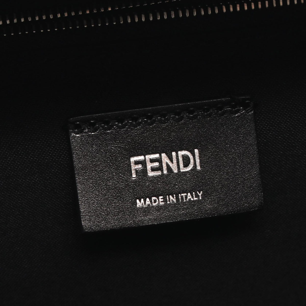 FENDI FF Jacquard Drive Zucca Rucksack Backpack Gray/Black canvas�leather 2101220139209