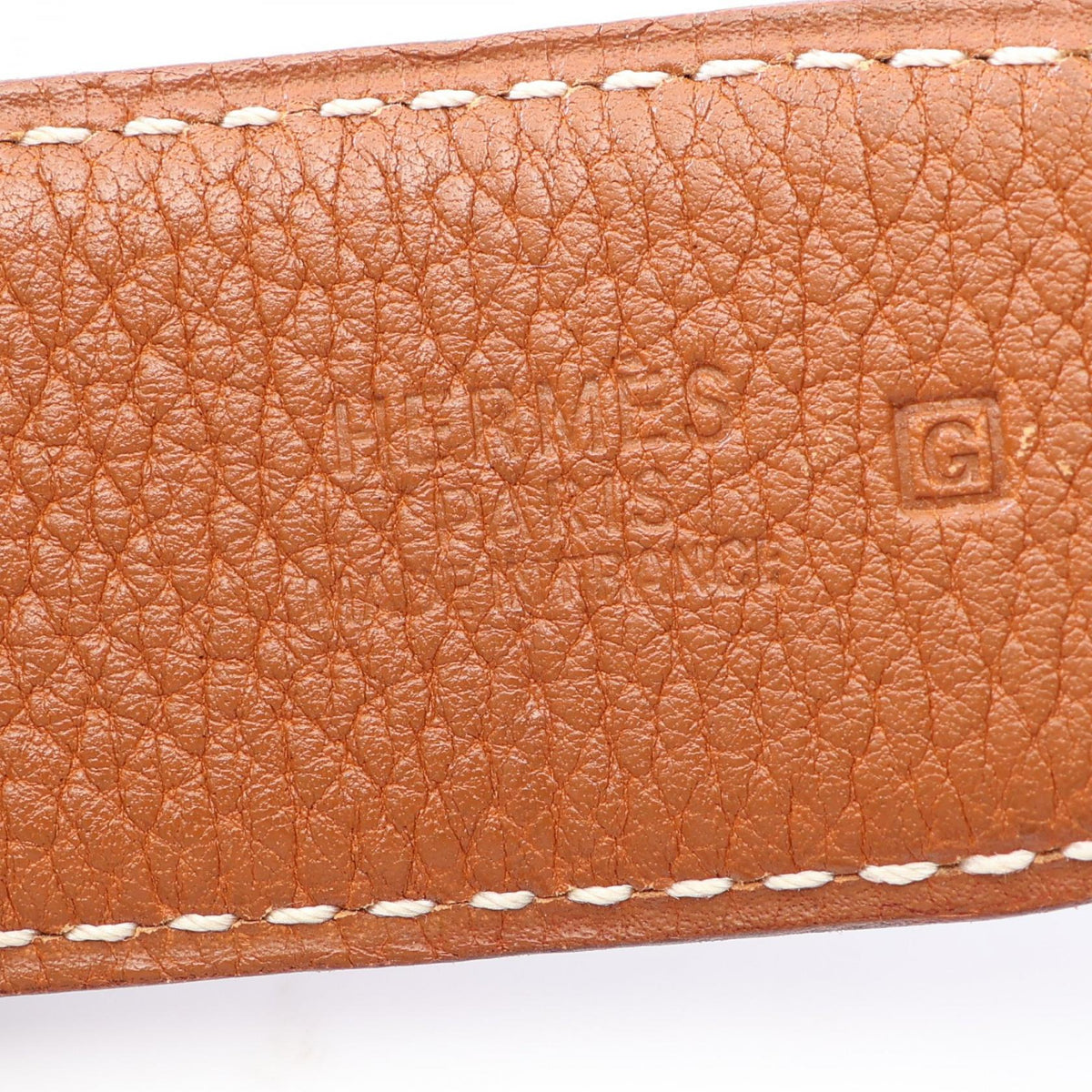 HERMES Constance H belt reversible belt Black/Brown leather 2120900139247