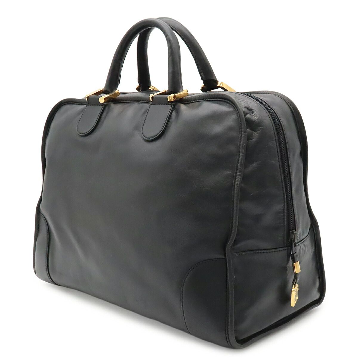 Loewe Amazona Leather Boston Bag