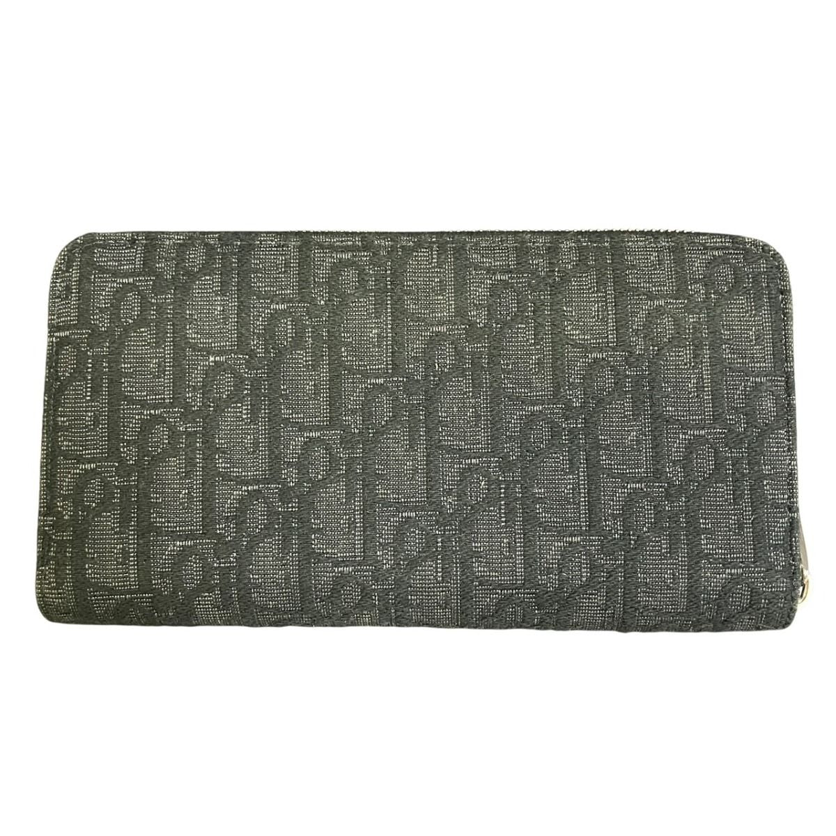 Dior Saddle long zip wallet