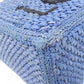 Loewe Font Tote Small Raffia Tote Bag