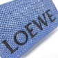 Loewe Font Tote Small Raffia Tote Bag