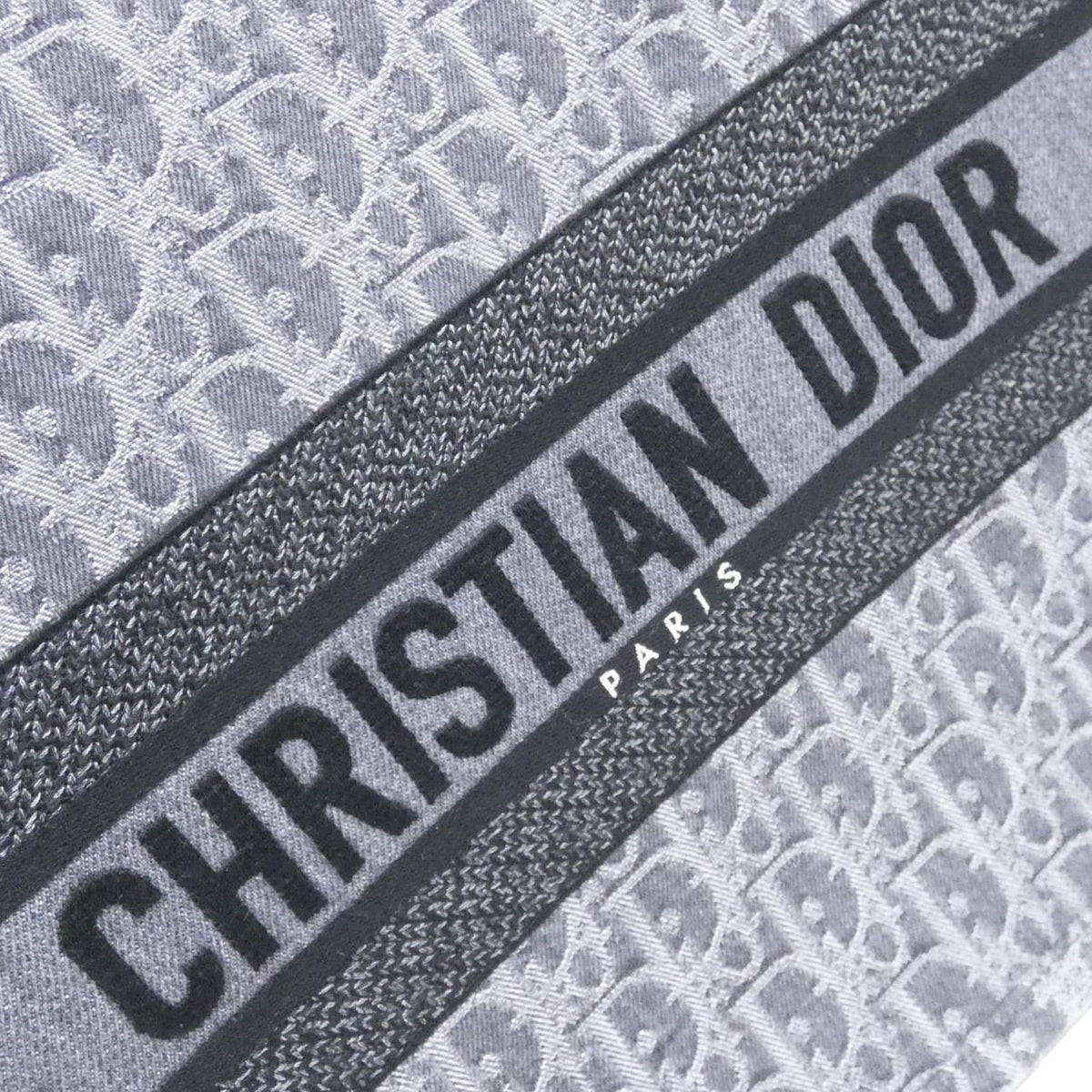Christian Dior Book Tote Denim Tote Bag
