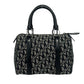 Christian Dior Trotter Canvas Leather Handbag
