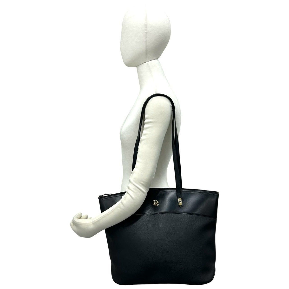 Christian Dior Honeycomb Leather Tote Bag