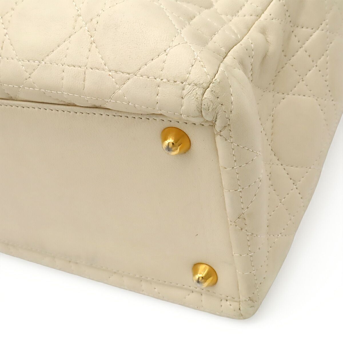 Christian Dior Lady Dior Leather 2way Bag