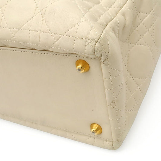 Christian Dior Lady Dior Leather 2way Bag