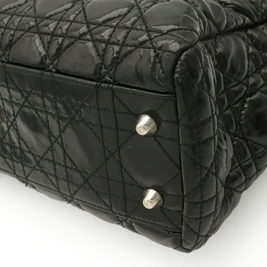 Christian Dior Lady Dior Patent Tote Bag