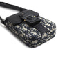 Dior Oblique Saddle Vertical Pouch Shoulder Bag