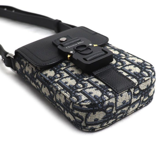 Dior Oblique Saddle Vertical Pouch Shoulder Bag