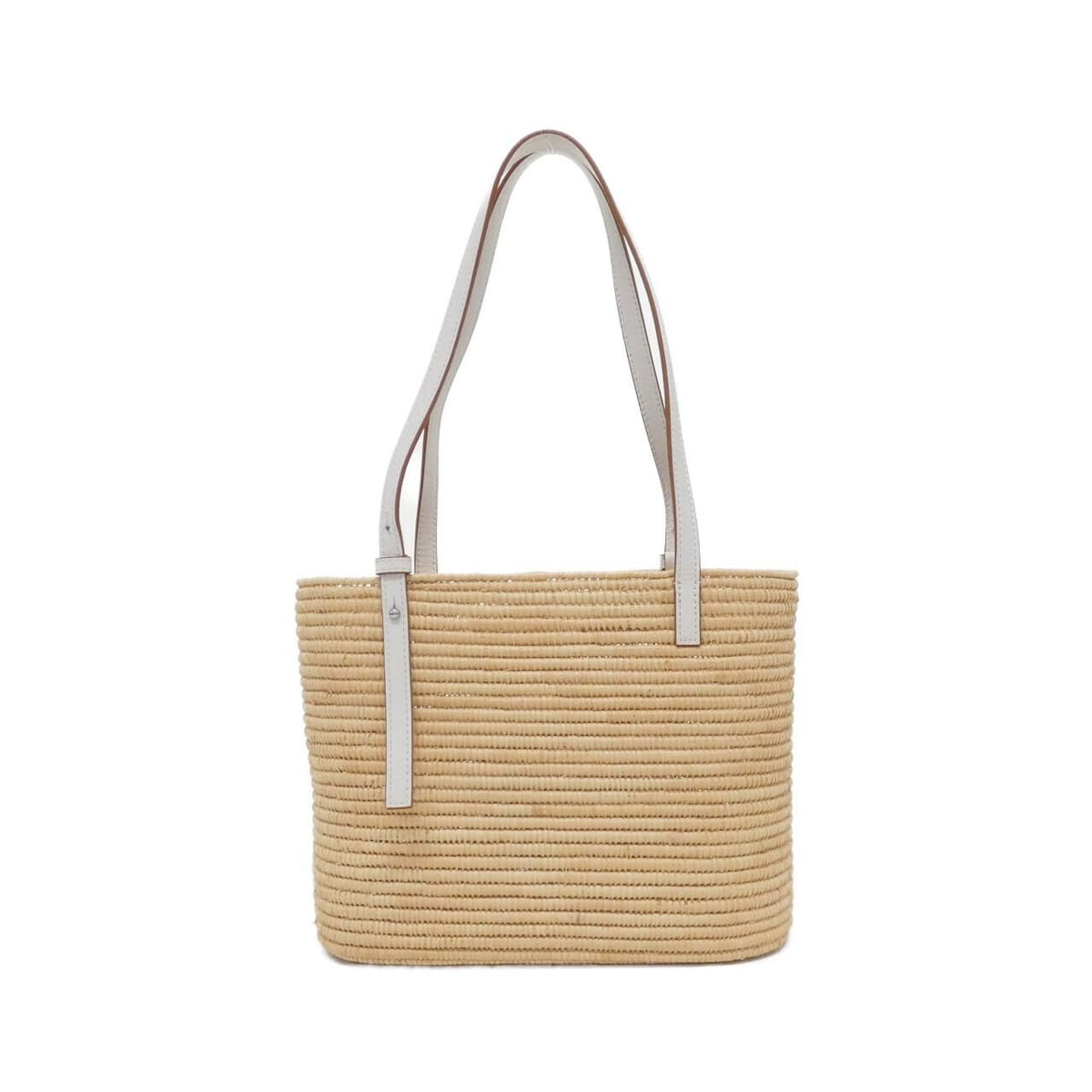 Loewe Square Basket Bag Raffia Calf Bag