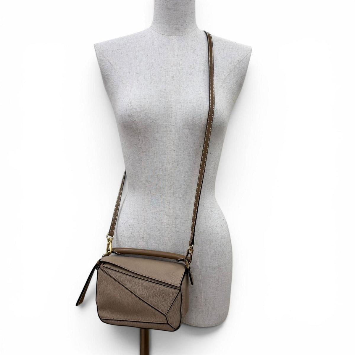 Loewe Puzzle calf leather 2way shoulder bag