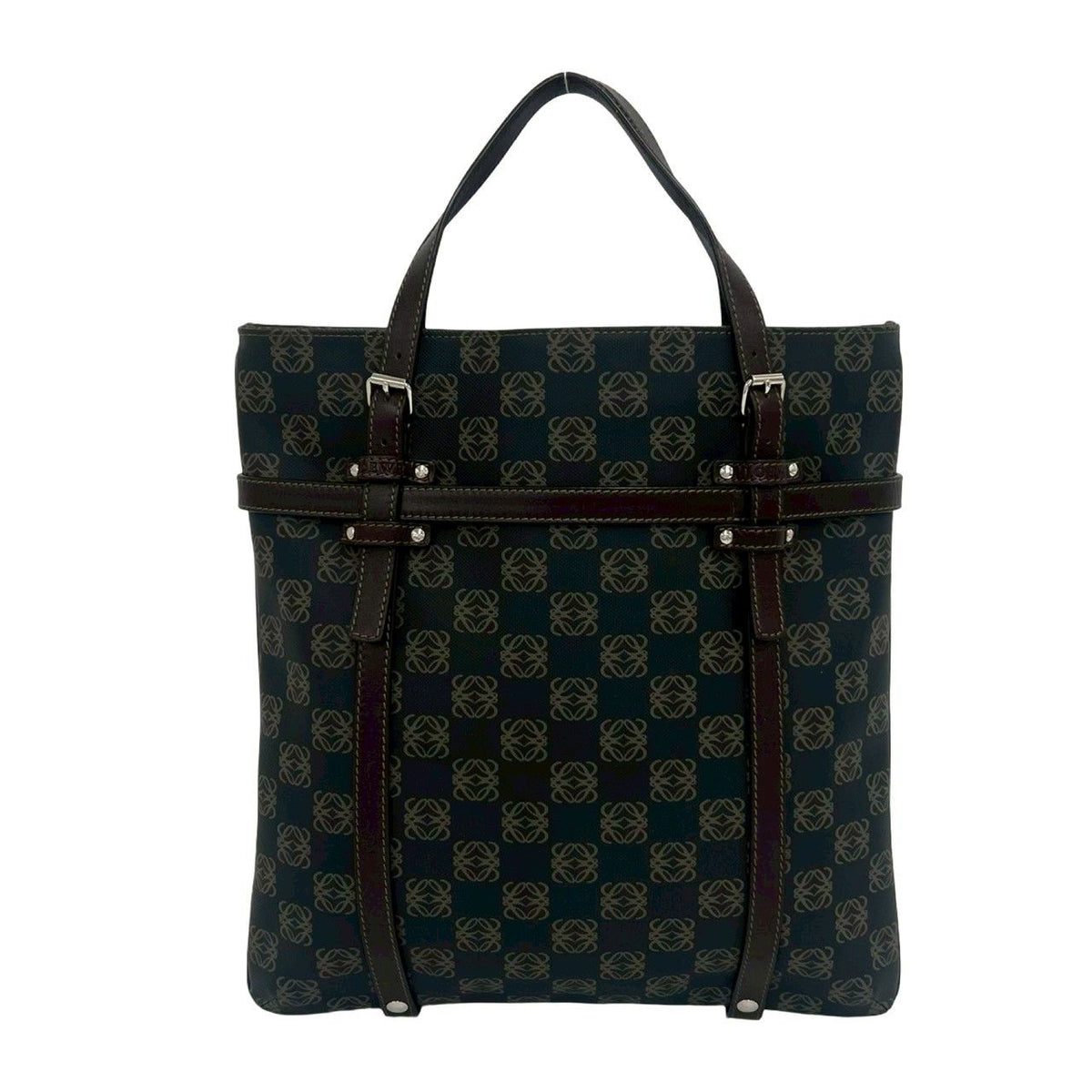 Loewe Anagram Leather Tote Bag