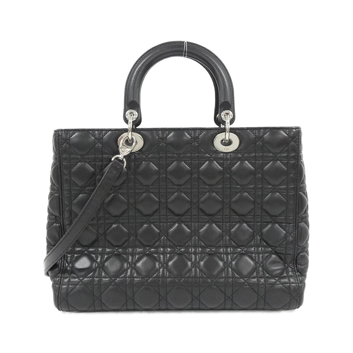 Christian Dior Lady Dior Lambskin Handbag