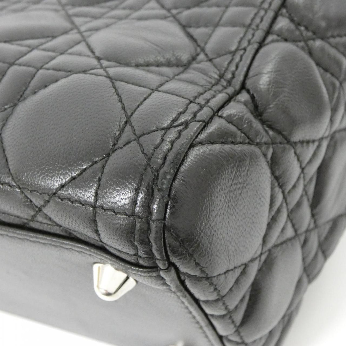 Christian Dior Lady Dior Lambskin Handbag