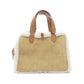Christian Dior Dior Toujours Suede Shearling Tote Bag