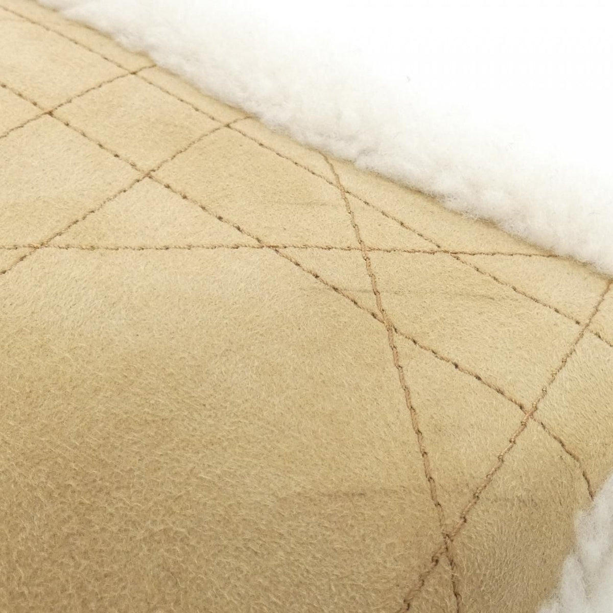 Christian Dior Dior Toujours Suede Shearling Tote Bag