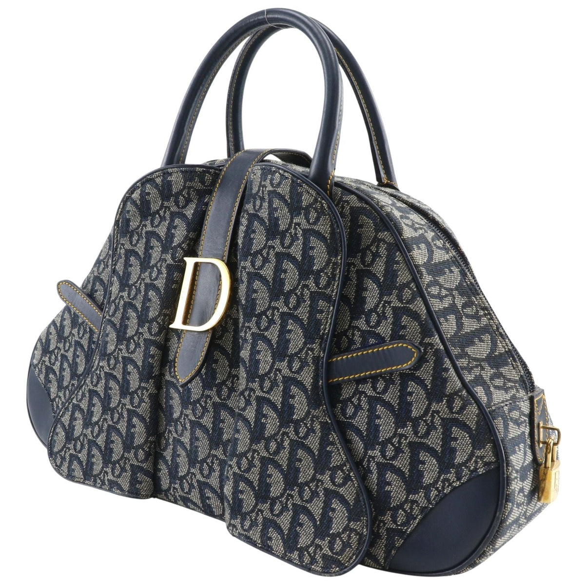 Christian Dior Trotter Canvas Handbag