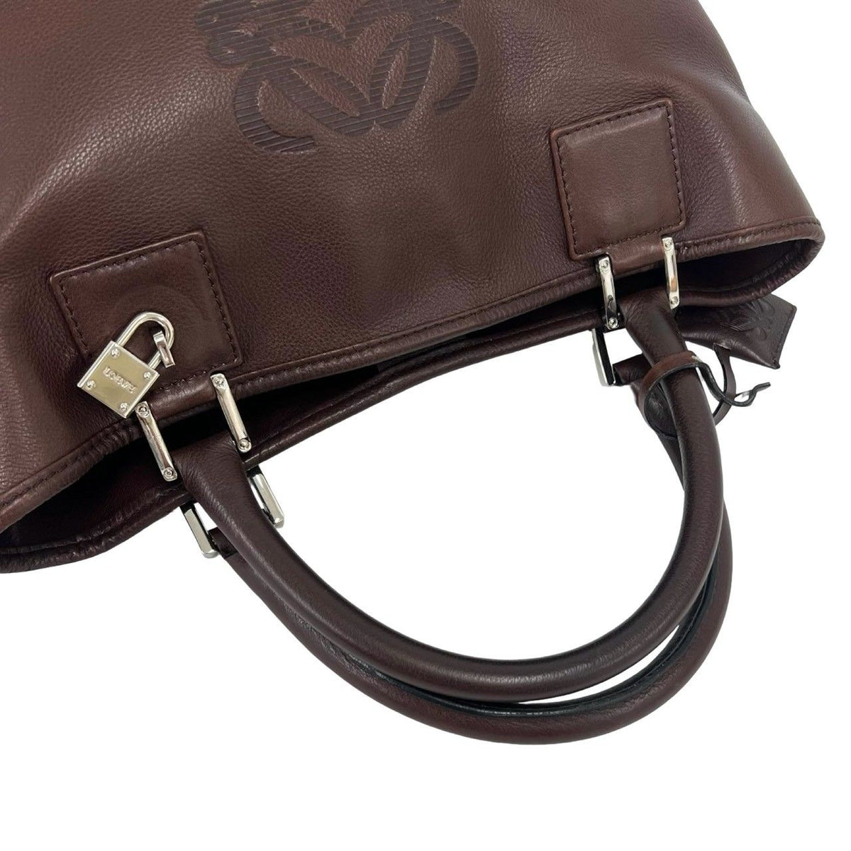 Loewe Anagram Leather Handbag