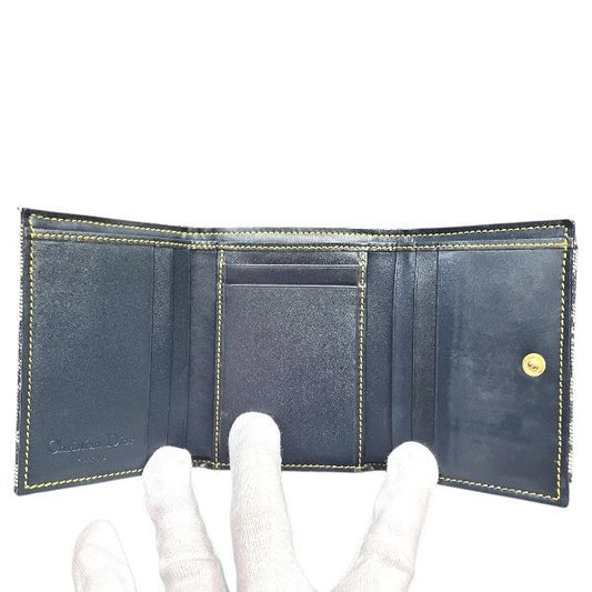 Dior Trotter Saddle Trifold Wallet