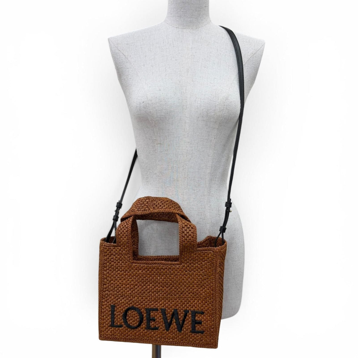 Loewe Font Raffia 2way Bag
