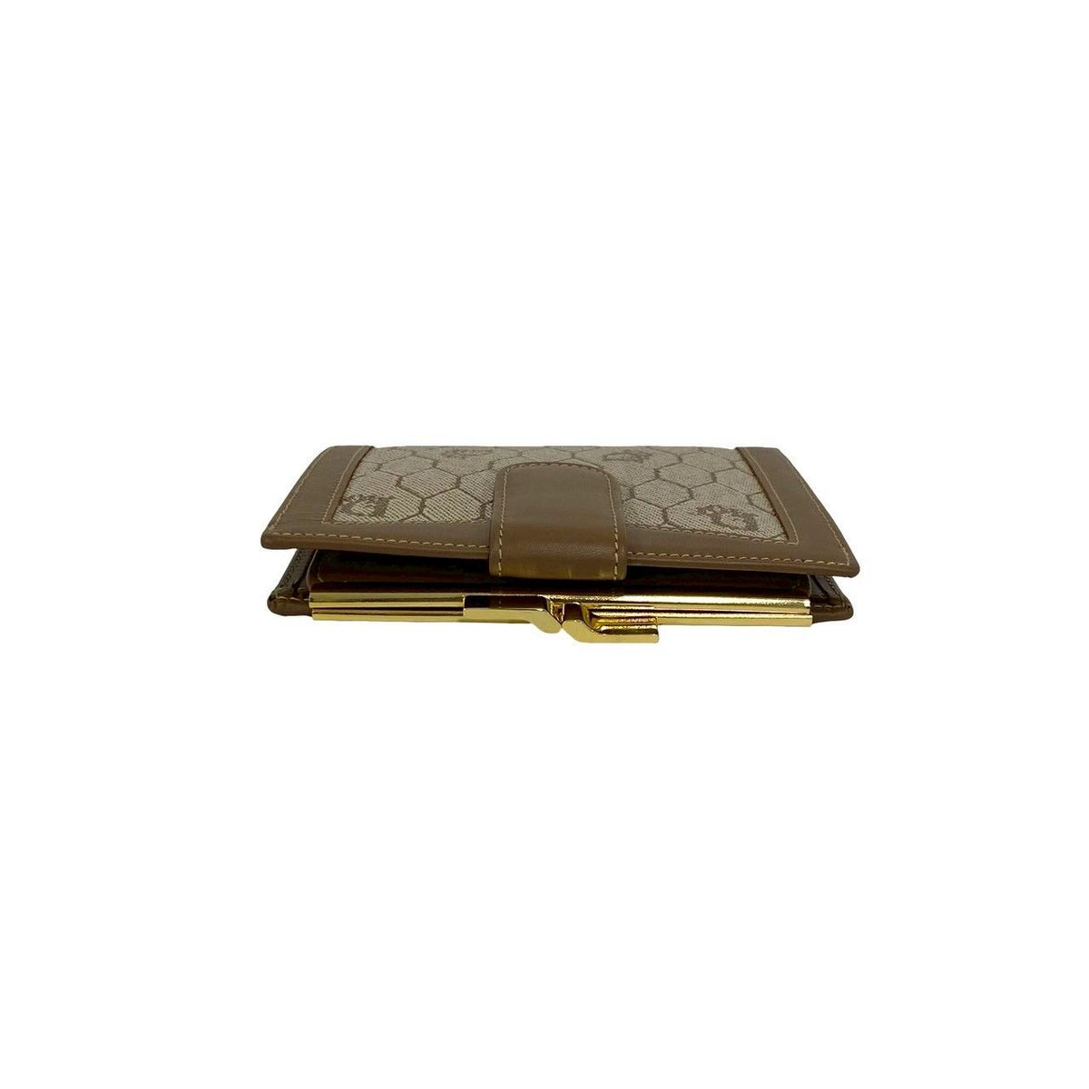 Christian Dior Honeycomb Leather Bifold Wallet