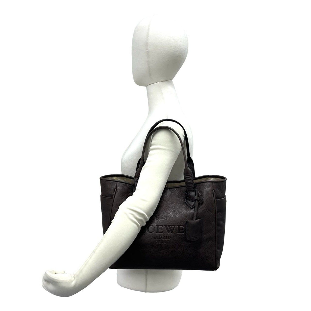Loewe Heritage Leather Tote Bag