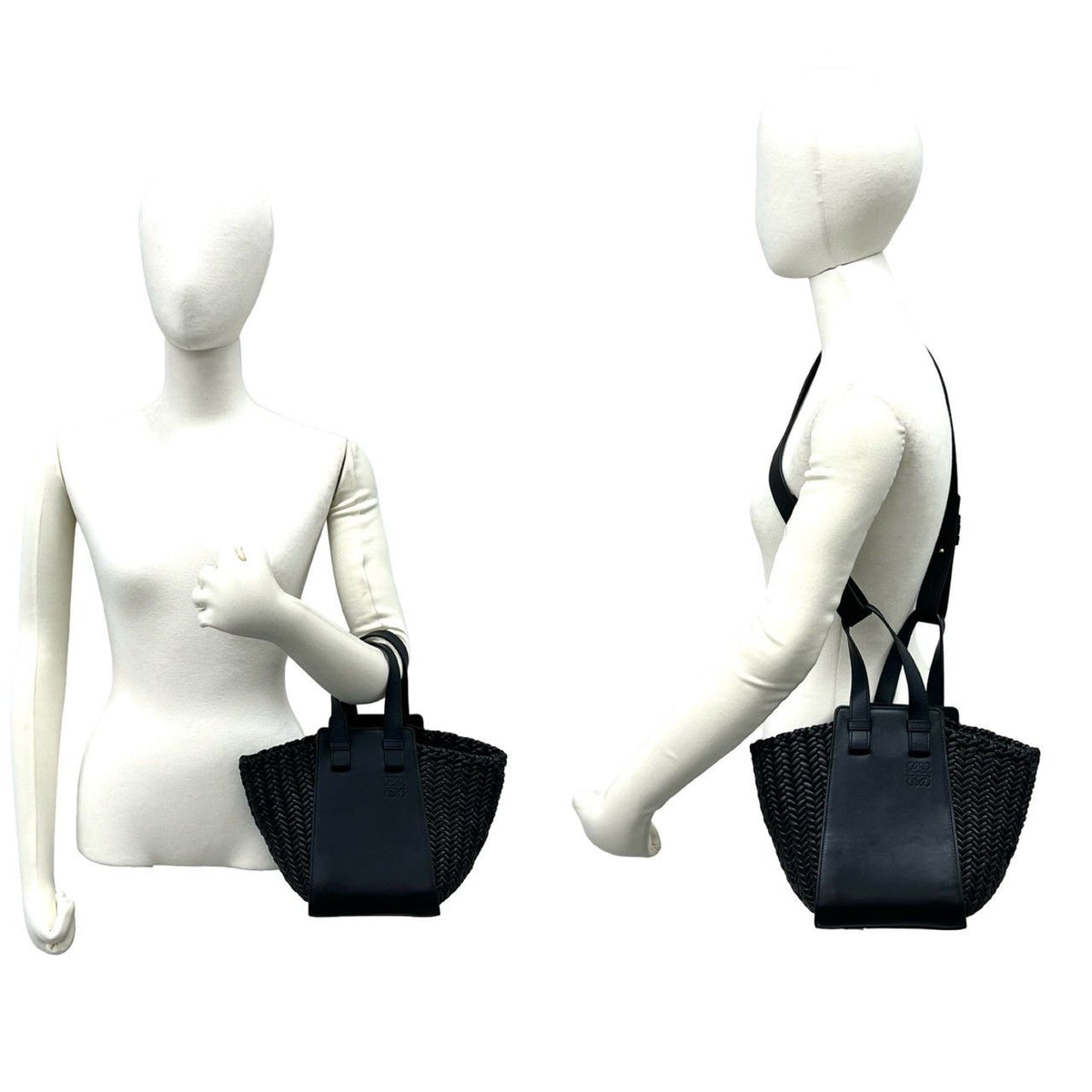 Loewe Hammock Compact Leather 2way bag