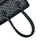 Christian Dior Trotter Canvas Leather Tote Bag