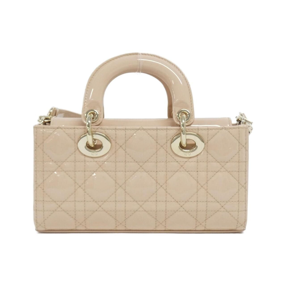 Christian Dior Lady D-Joy Patent Leather Bag