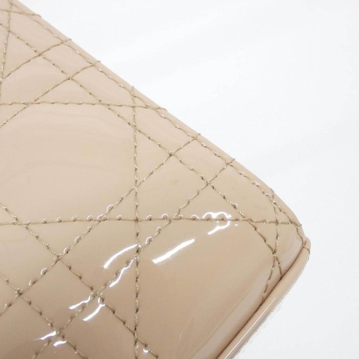 Christian Dior Lady D-Joy Patent Leather Bag