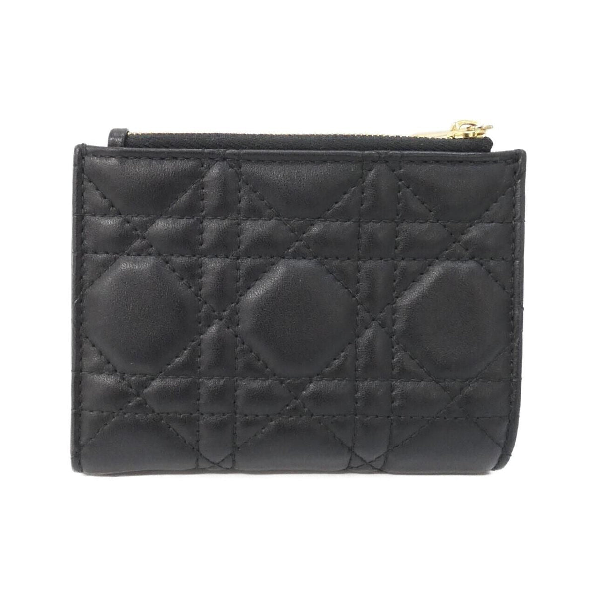 Christian Dior LADY DIOR DHALIA Lambskin Wallet