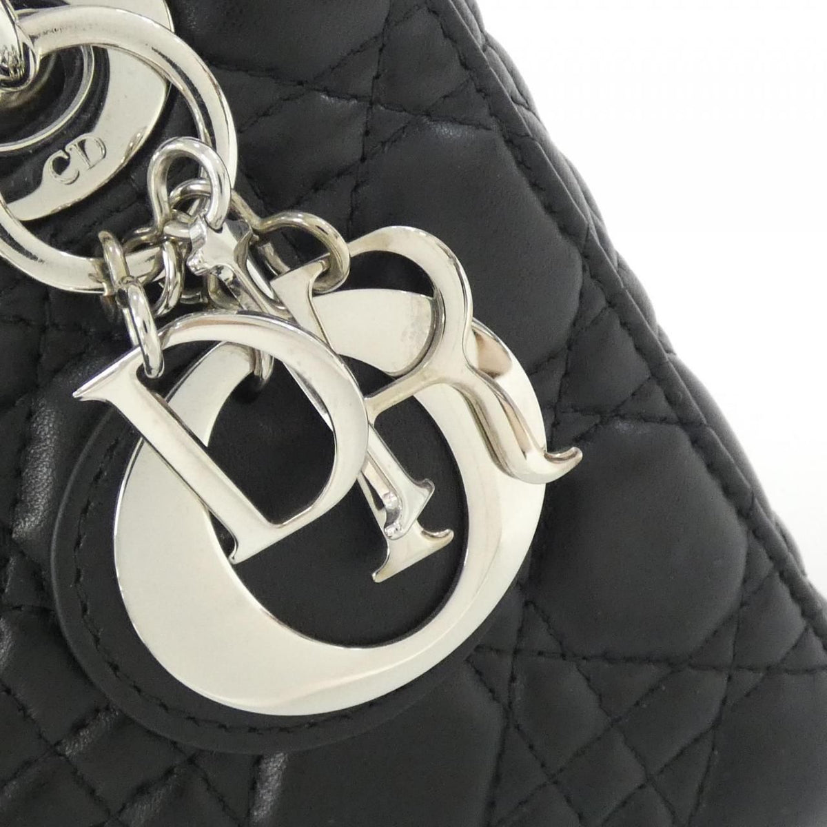 Christian Dior MY ABCDIOR Lady Dior Small Lambskin Handbag