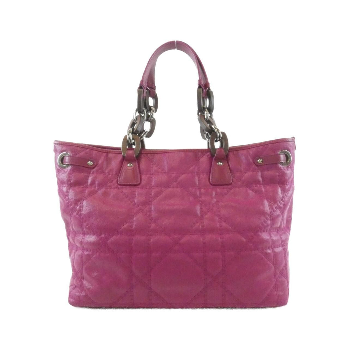 Christian Dior Panarea Coated Canvas Tote Bag