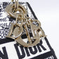 Christian Dior Plan De Paris Lady D-Lite Canvas Bag