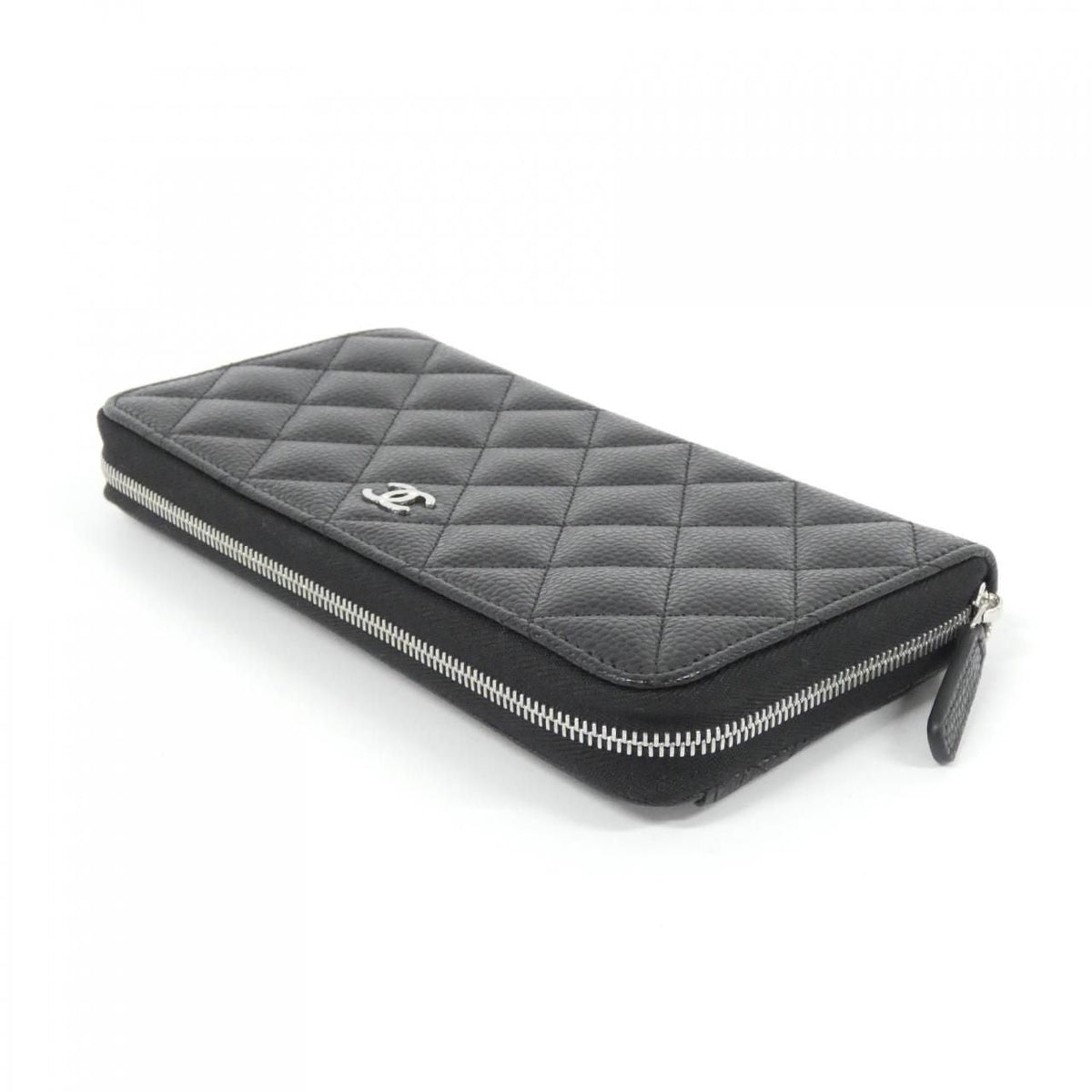Chanel Timeless Classic Caviar Skin Long Wallet