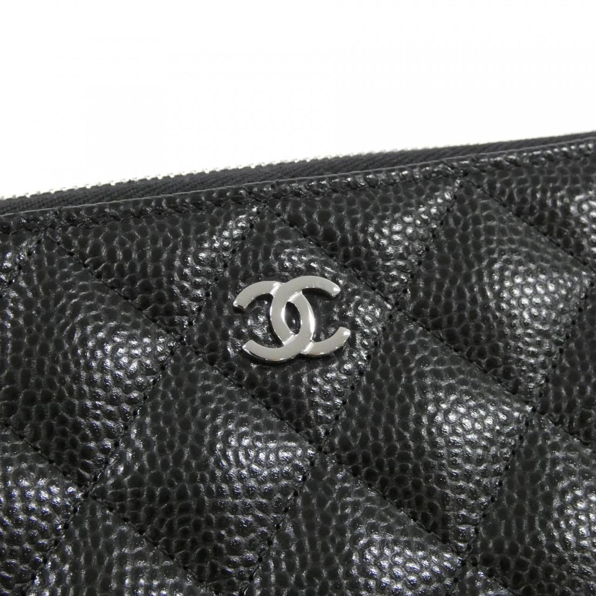 Chanel Timeless Classic Caviar Skin Long Wallet