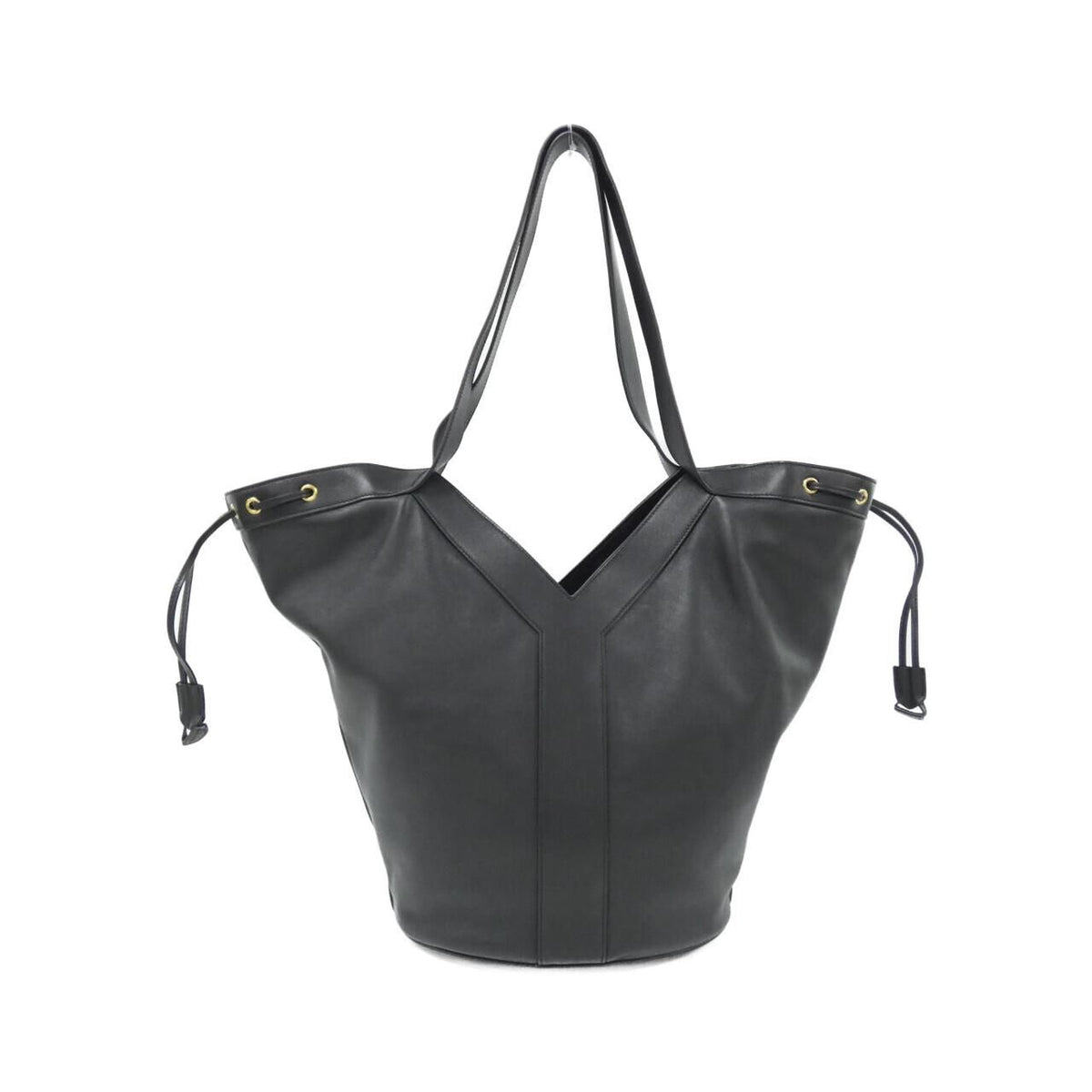 Saint Laurent Y HOBO Leather Shoulder Bag