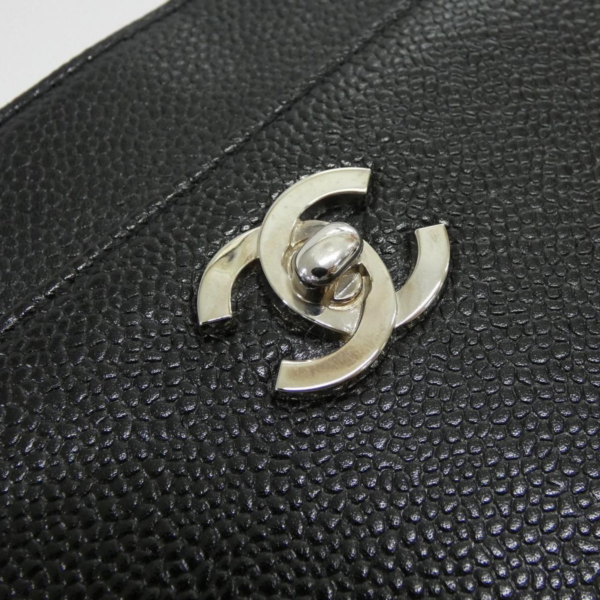 Chanel Caviar Skin Shoulder Bag