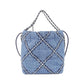 Chanel Chanel22 Denim Shoulder Bag