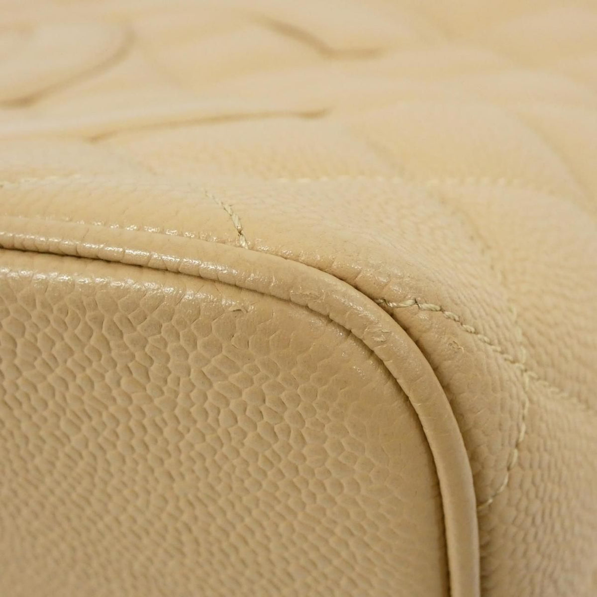 Chanel Grained Calfskin Handbag