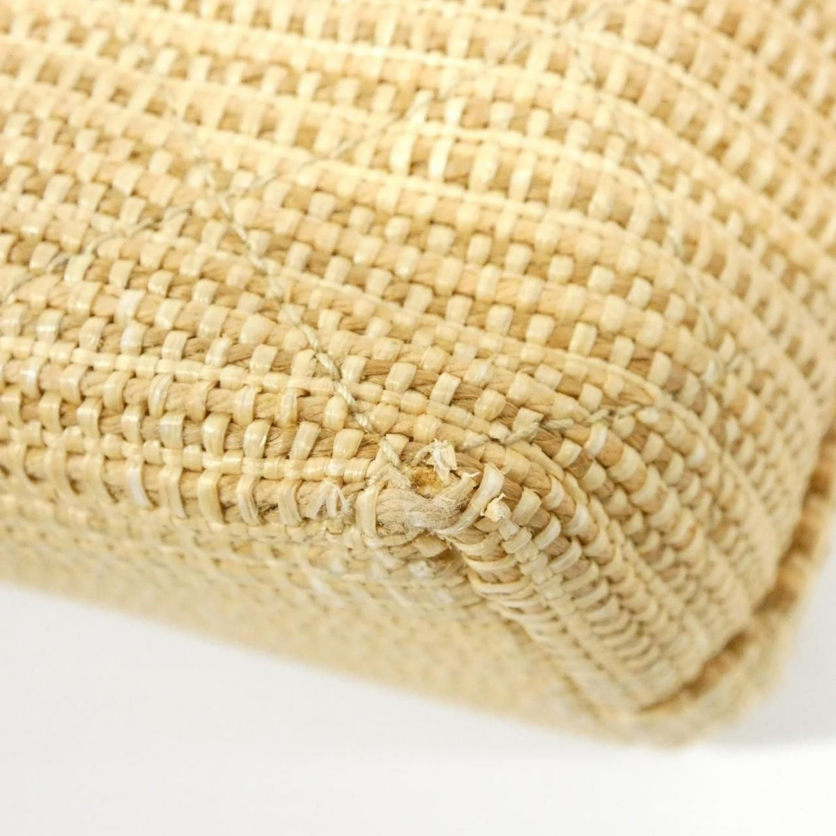 Chanel Raffia Shoulder Bag