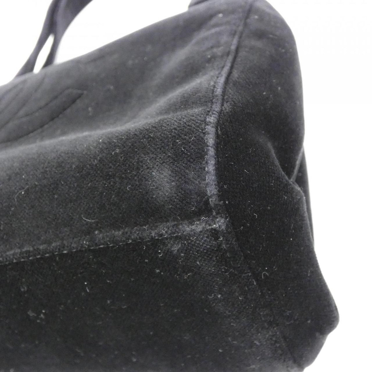 Chanel Velour Shoulder Bag