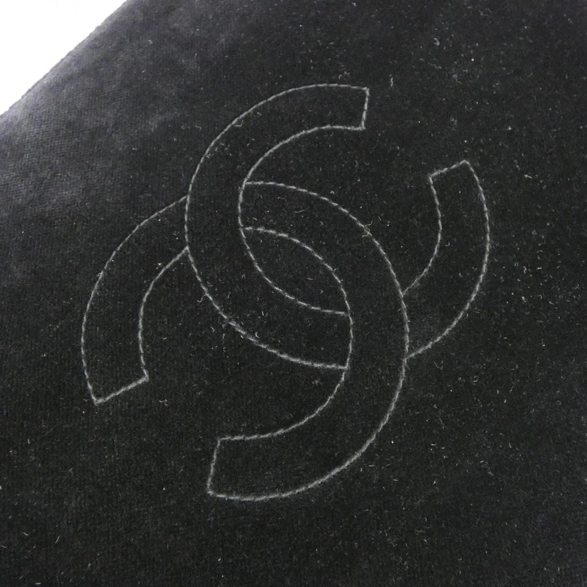 Chanel Velour Shoulder Bag