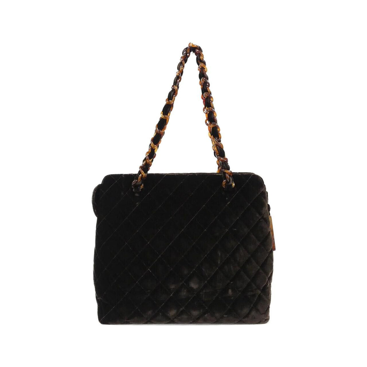 Chanel Velour Shoulder Bag