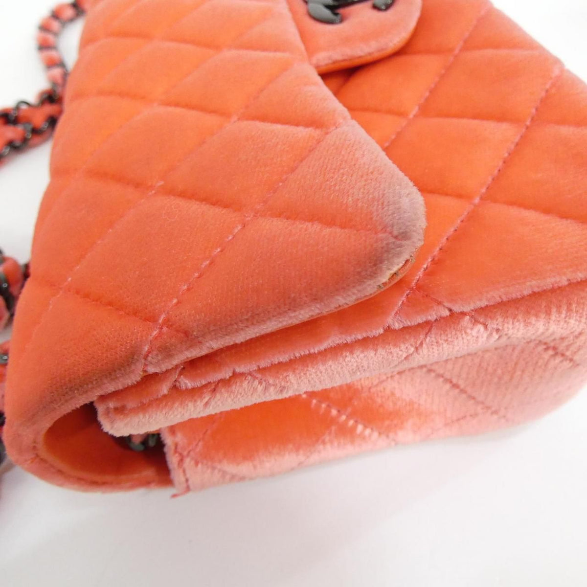 Chanel Velour Shoulder Bag