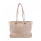 Chanel Deauville Nylon Canvas Tote Bag