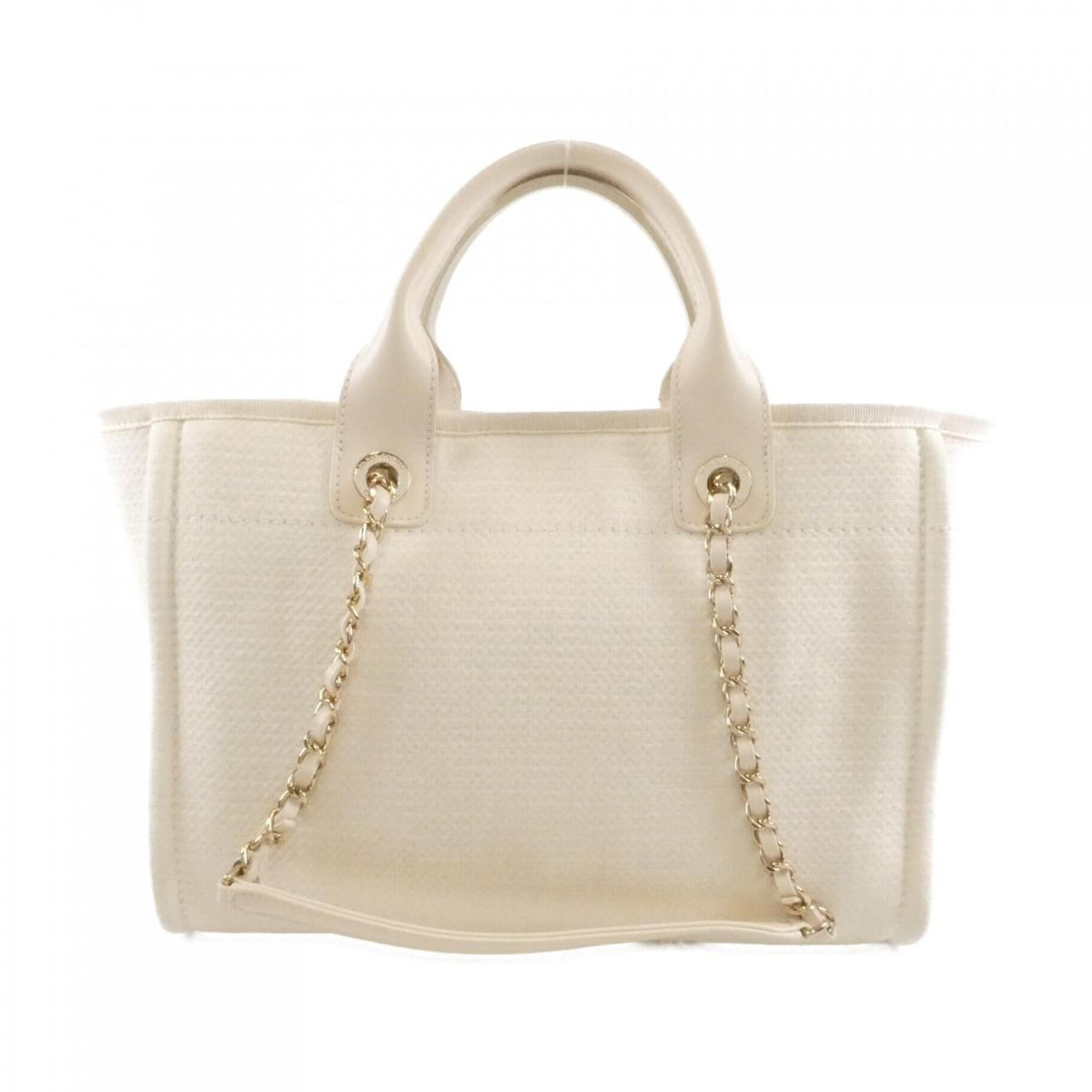 Chanel Deauville Mixed Fiber Bag