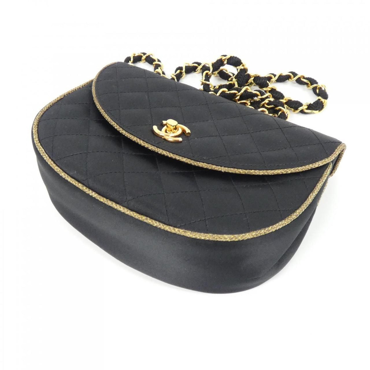 Chanel Satin Shoulder Bag