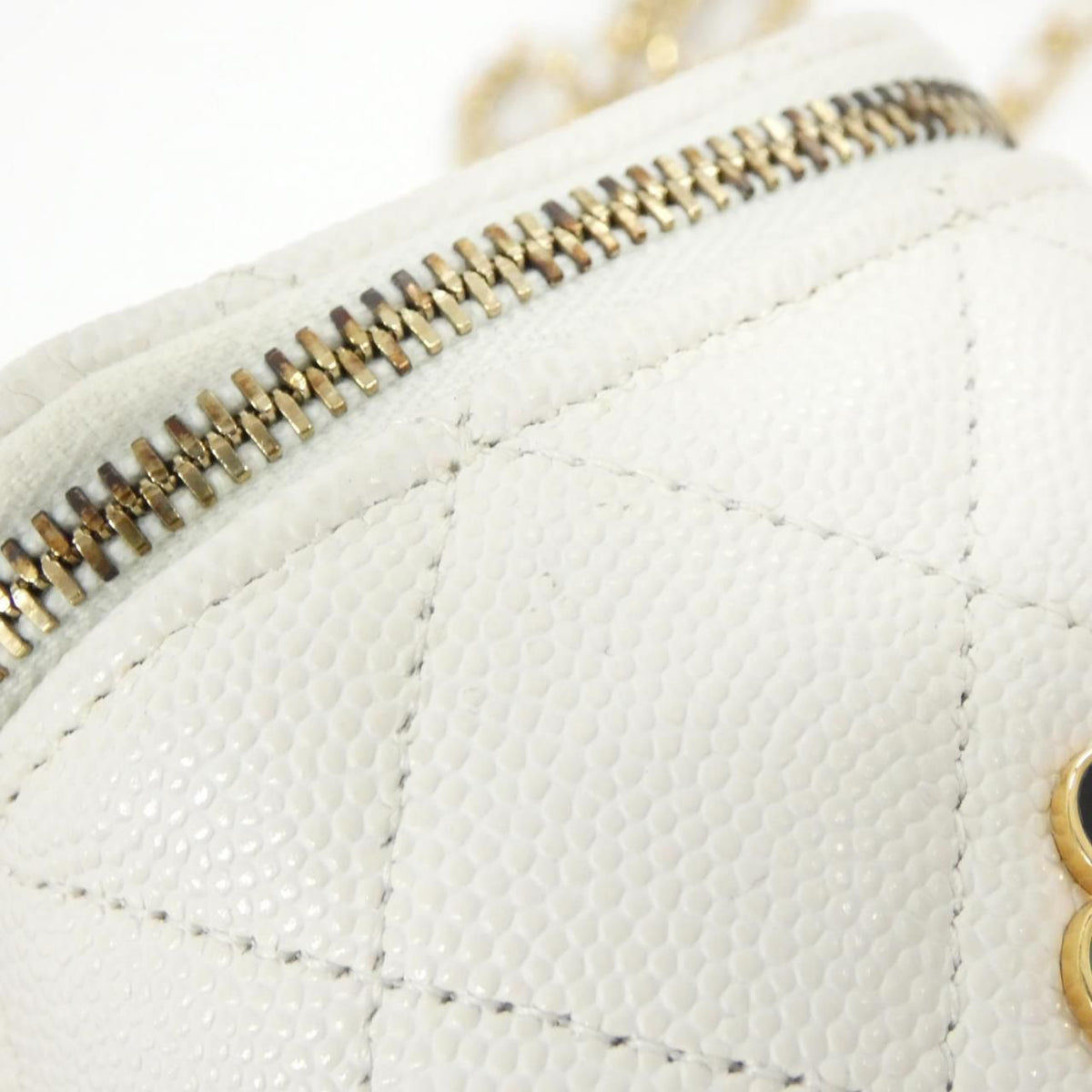 Chanel Caviar Skin Shoulder Bag